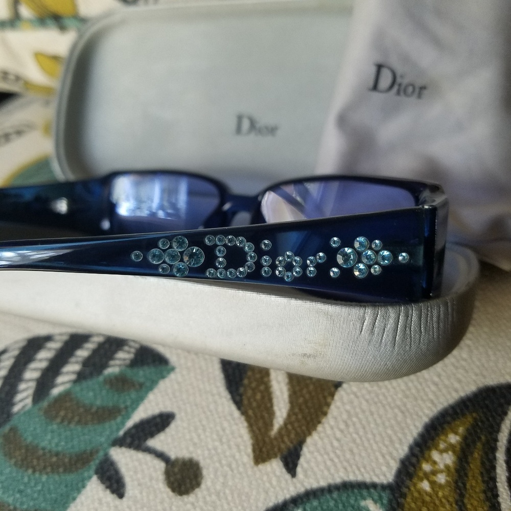 💙NWOT CHRISTIAN DIOR STRASS Swarovski Sunglass